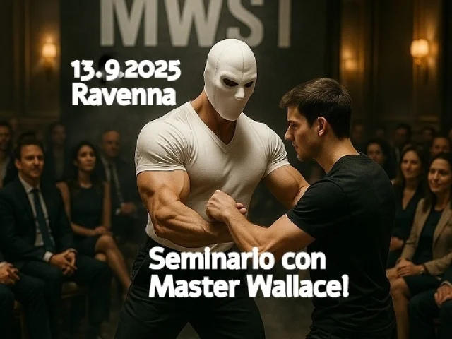 Evento imperdibile il 13.9.2025: Master Wallace presenta il seminario MWST di difesa personale urbana con tecniche innovative!